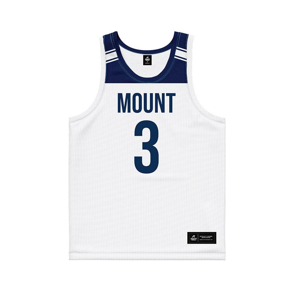MSMU - NCAA Women's Basketball : Wesleigh Ferguson - White Basketball Jersey-0