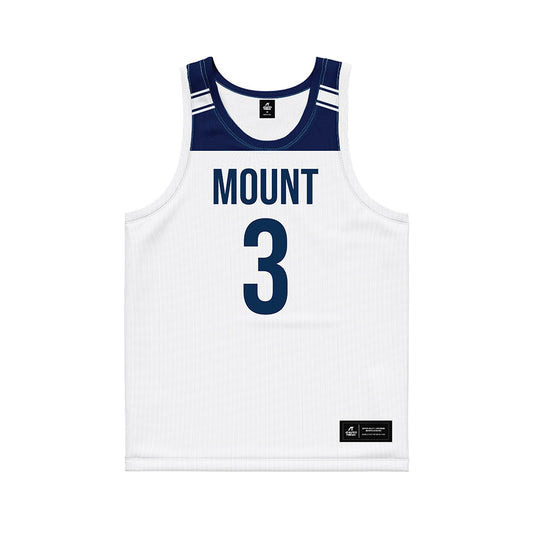 MSMU - NCAA Women's Basketball : Wesleigh Ferguson - White Basketball Jersey-0