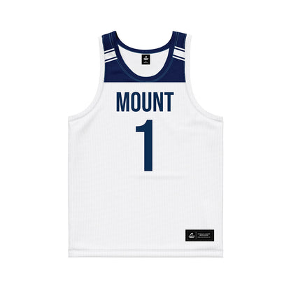 MSMU - NCAA Women's Basketball : Berlynn Carlson - White Basketball Jersey-0
