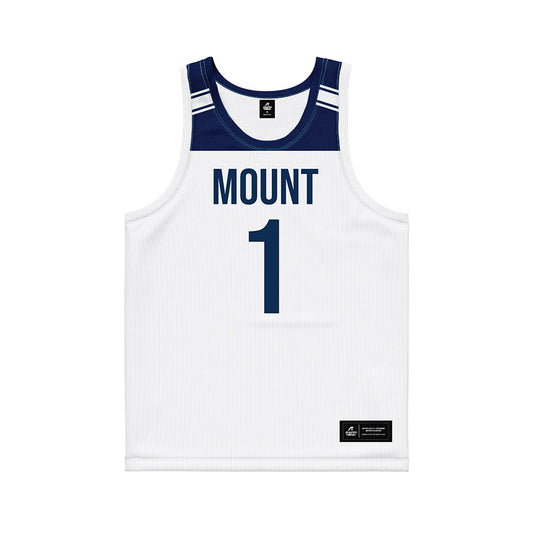 MSMU - NCAA Women's Basketball : Berlynn Carlson - White Basketball Jersey-0