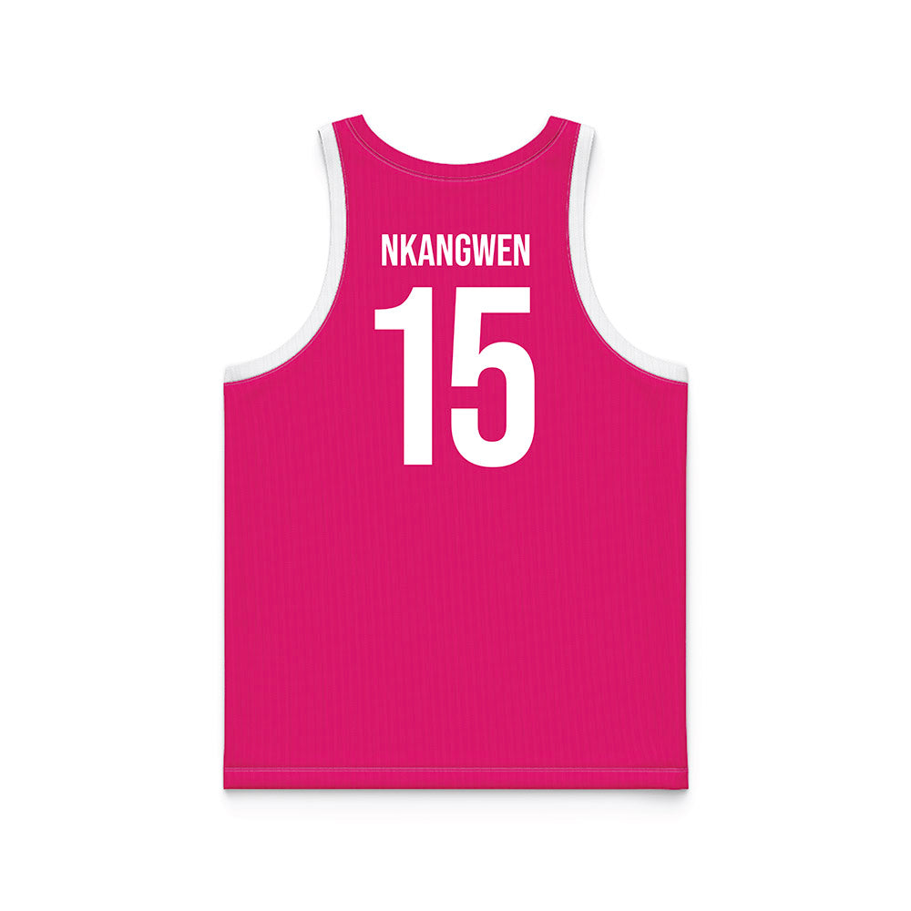 MSMU - NCAA Women's Basketball : Lenora Nkangwen - Pink Basketball Jersey-1