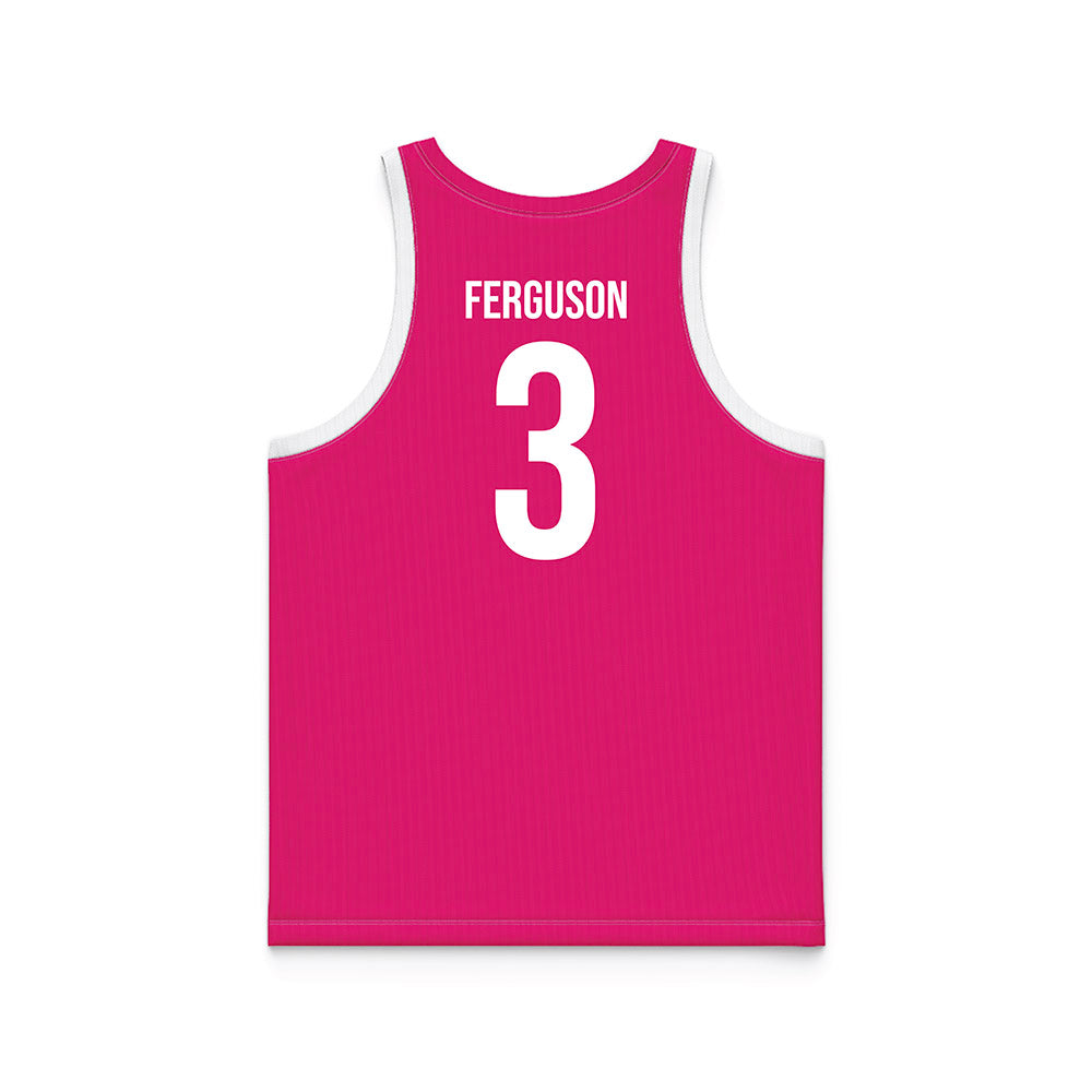 MSMU - NCAA Women's Basketball : Wesleigh Ferguson - Pink Basketball Jersey-1