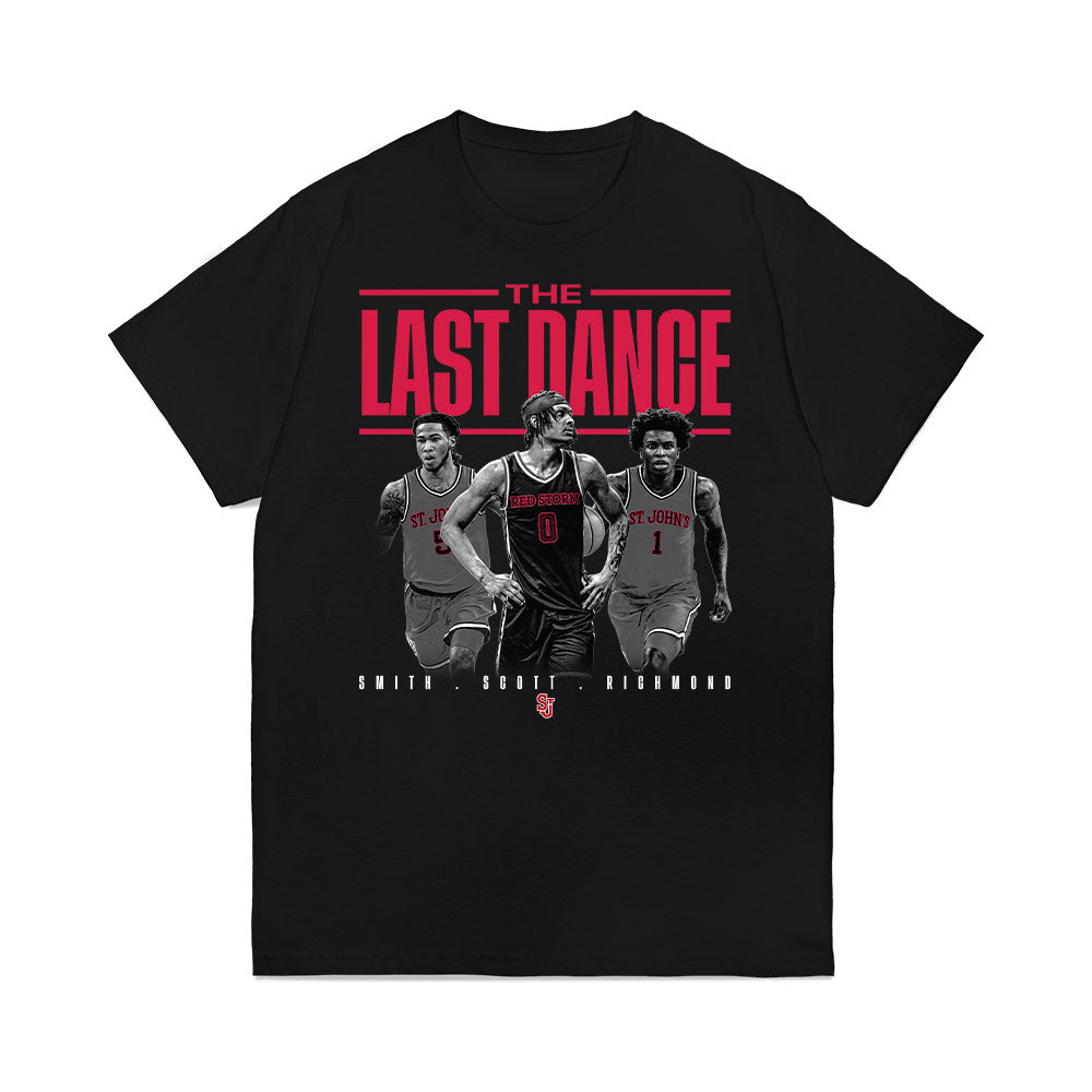St. Johns - NCAA Men's Basketball : The Last Dance Team Collage Premium T-Shirt-0