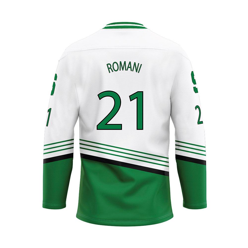 Michigan State - NCAA Men's Ice Hockey : Anthony Romani - Replica Hockey Jersey-1