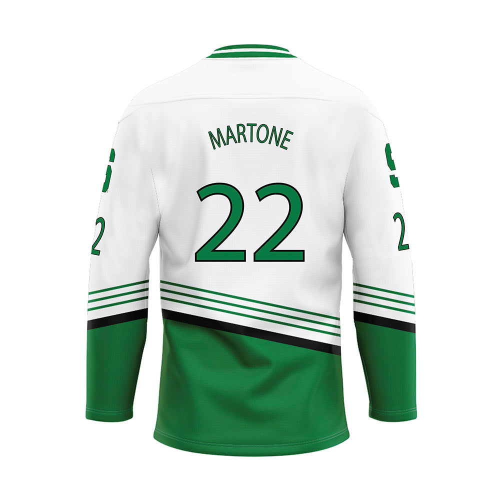 Michigan State - NCAA Men's Ice Hockey : Porter Martone - Replica Hockey Jersey-1