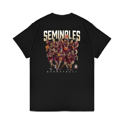 FSU - NCAA Women's Basketball : Team Collage Premium T-Shirt-1