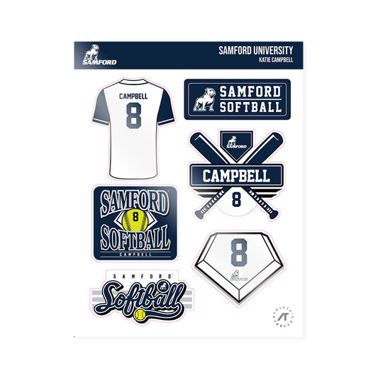 Samford - NCAA Softball : Katie Campbell - Sticker Sheet-0