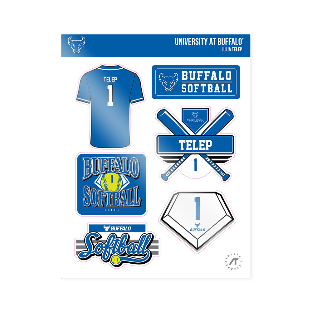 Buffalo - NCAA Softball : Julia Telep - Sticker Sheet-0
