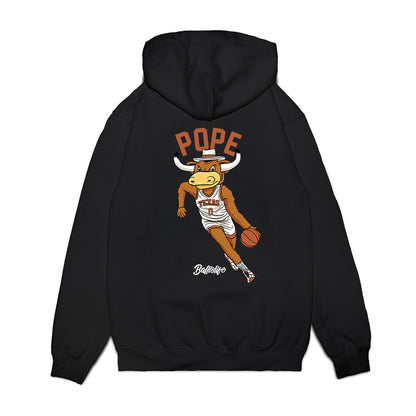 Texas - NCAA Men's Basketball : Jordan Pope - Ball is Life Premium Hooded Sweatshirt-1