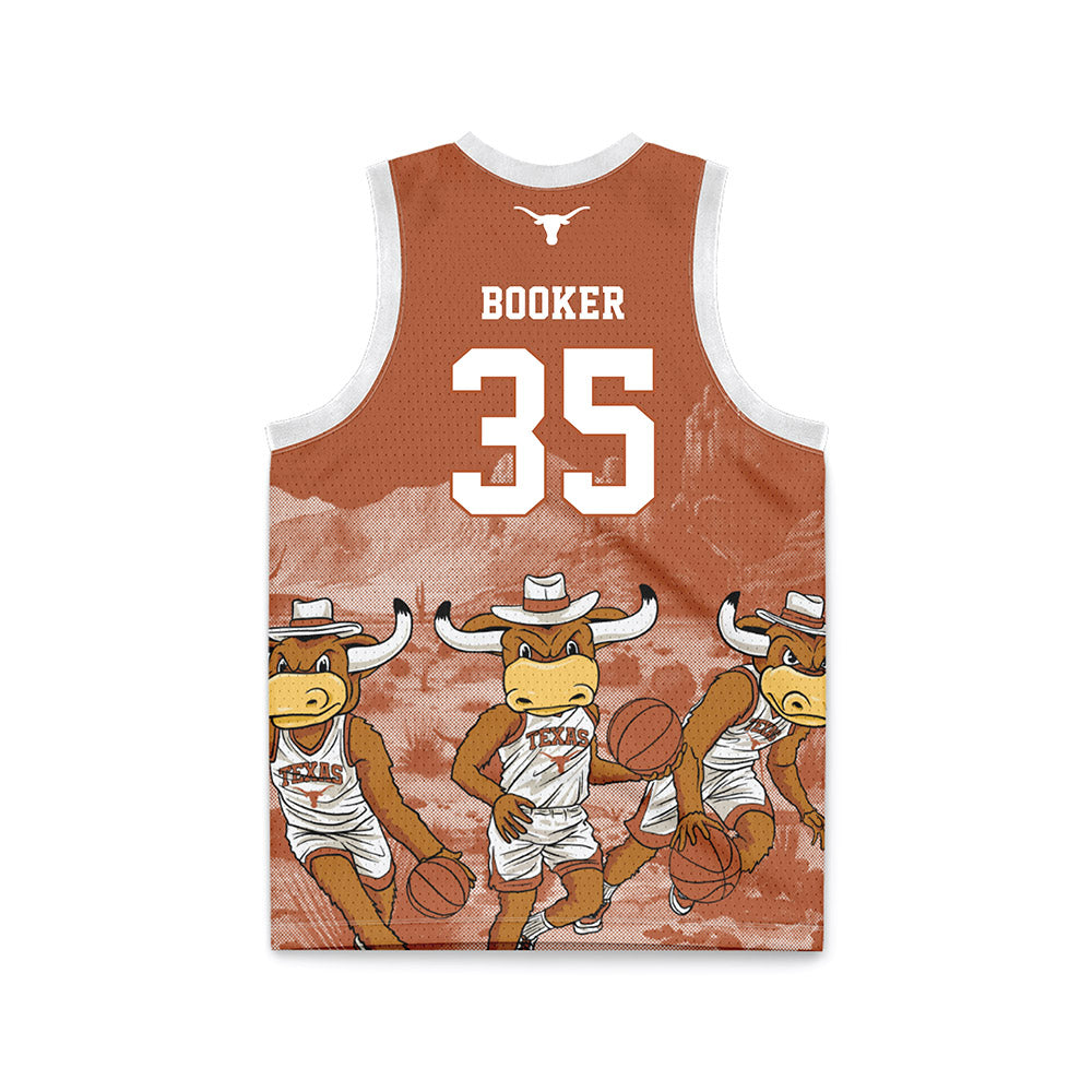 Texas - NCAA Women's Basketball : Madison Booker - Ball is Life Basketball Jersey-1