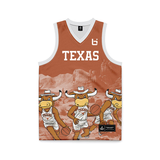 Texas - NCAA Women's Basketball : Sarah Graves - Ball is Life Basketball Jersey-0