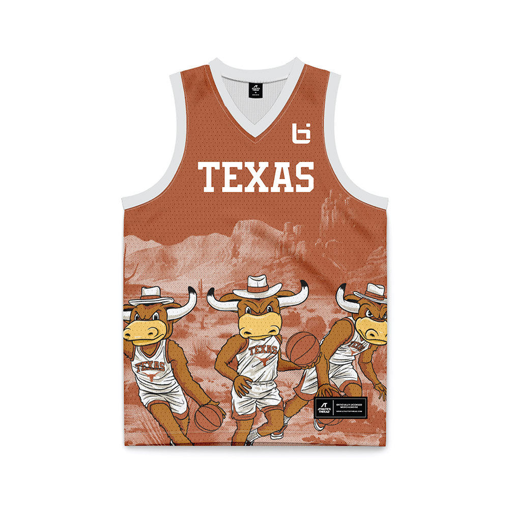 Texas - NCAA Women's Basketball : Madison Booker - Ball is Life Basketball Jersey-0