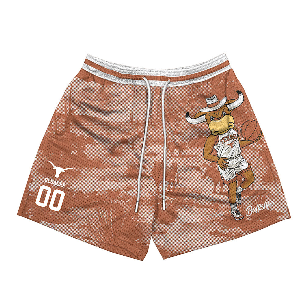 Texas - NCAA Women's Basketball : Kyla Oldacre - Ball is Life Shorts-0