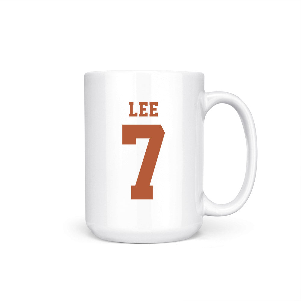 Texas - NCAA Women's Basketball : Jordan Lee - Ball is Life Coffee Mug-0