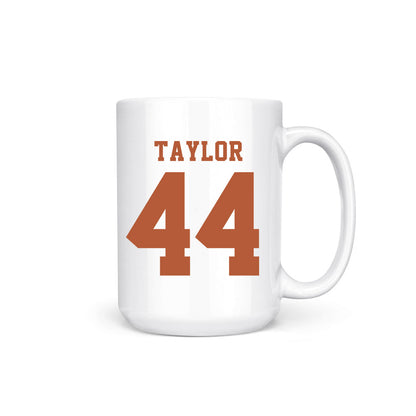 Texas - NCAA Men's Basketball : Brandon Taylor - Ball is Life Coffee Mug-0