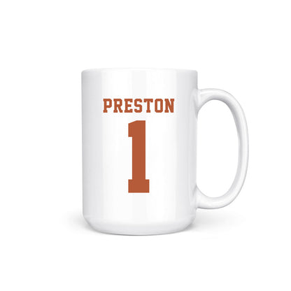 Texas - NCAA Women's Basketball : Bryanna Preston - Ball is Life Coffee Mug-0
