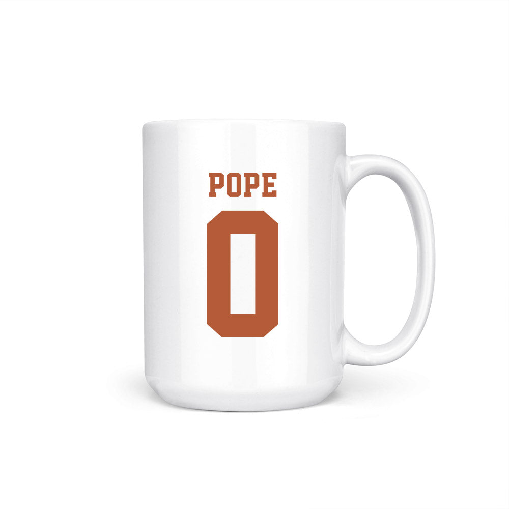 Texas - NCAA Men's Basketball : Jordan Pope - Ball is Life Coffee Mug-0
