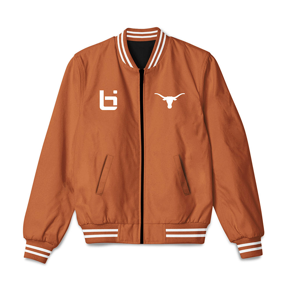Texas - NCAA Women's Basketball : Grace Prenter - Ball is Life Bomber Jacket-0