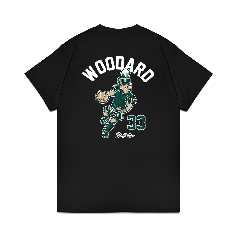 Michigan State - NCAA Women's Basketball : Juliann Woodard - Ball is Life Premium T-Shirt-1