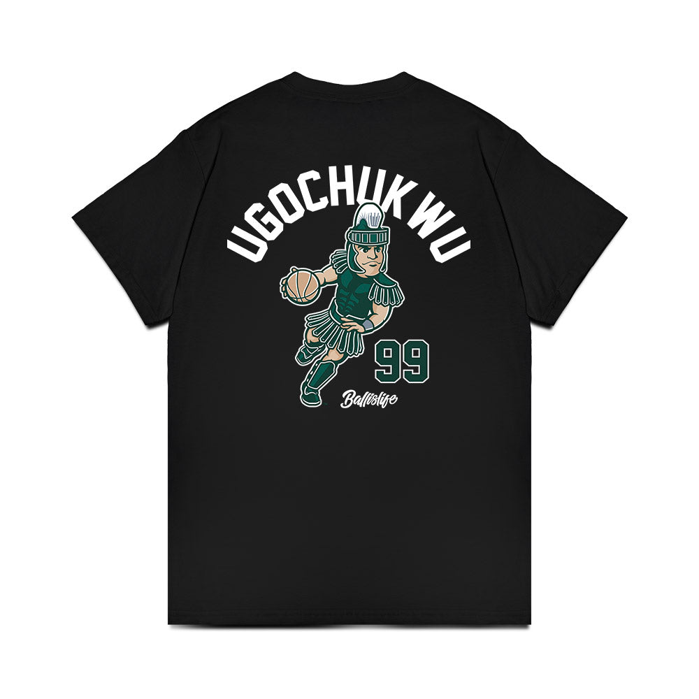 Michigan State - NCAA Men's Basketball : Divine-Collins Ugochukwu - Ball is Life Premium T-Shirt-1