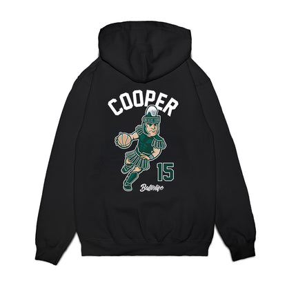 Michigan State - NCAA Men's Basketball : Carson Cooper - Ball is Life Premium Hooded Sweatshirt-1