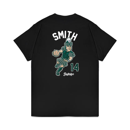 Michigan State - NCAA Men's Basketball : Davis Smith - Ball is Life Premium T-Shirt-1