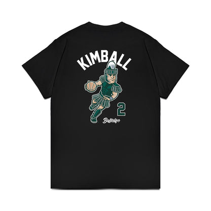 Michigan State - NCAA Women's Basketball : Abbey Kimball - Ball is Life Premium T-Shirt-1
