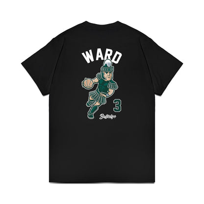 Michigan State - NCAA Men's Basketball : Cam Ward - Ball is Life Premium T-Shirt-1