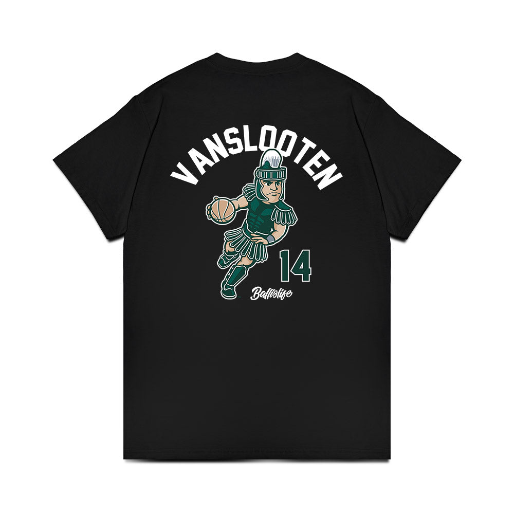 Michigan State - NCAA Women's Basketball : Grace VanSlooten - Ball is Life Premium T-Shirt-1