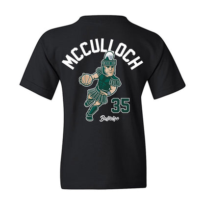 Michigan State - NCAA Men's Basketball : Jesse McCulloch - Ball is Life Youth T-Shirt-1