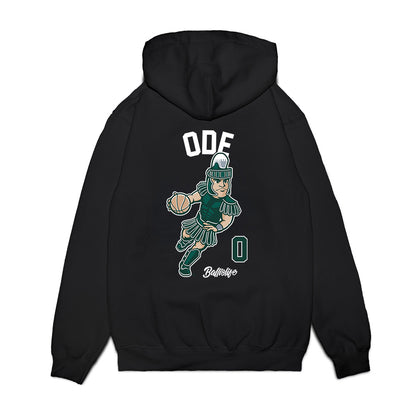 Michigan State - NCAA Women's Basketball : Jordan Ode - Ball is Life Premium Hooded Sweatshirt-1