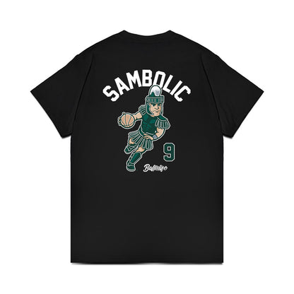Michigan State - NCAA Women's Basketball : Sara Sambolic - Ball is Life Premium T-Shirt-1