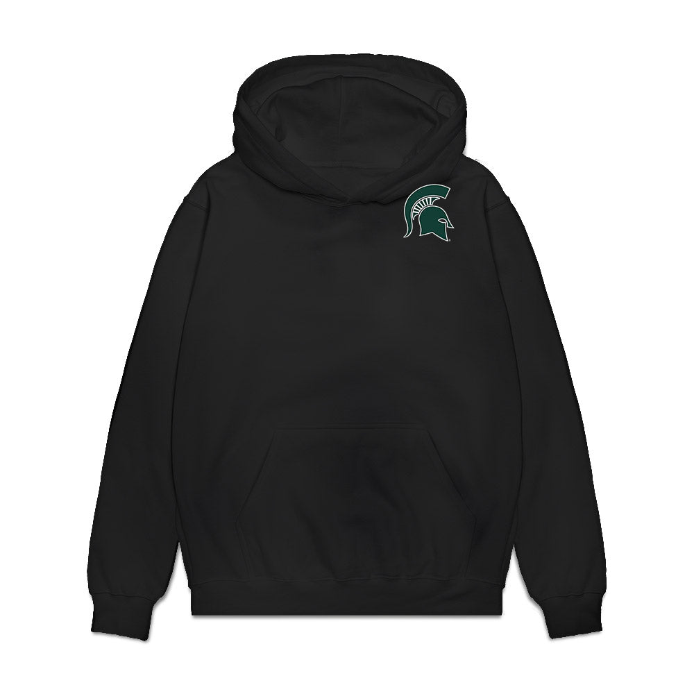 Michigan State - NCAA Men's Basketball : Kur Teng - Ball is Life Premium Hooded Sweatshirt-0