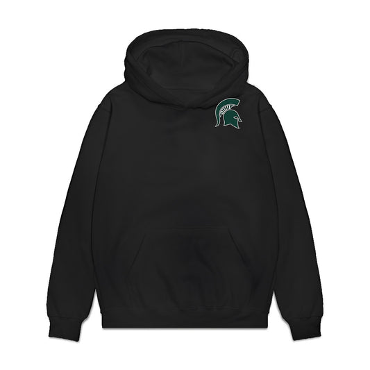 Michigan State - NCAA Men's Basketball : Cam Ward - Ball is Life Premium Hooded Sweatshirt-0