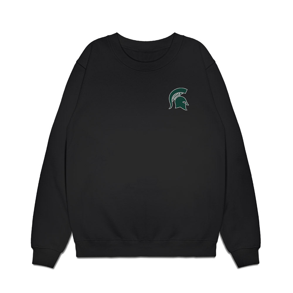 Michigan State - NCAA Women's Basketball : Grace VanSlooten - Ball is Life Premium Crewneck Sweatshirt-0