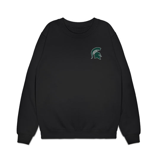 Michigan State - NCAA Women's Basketball : Grace VanSlooten - Ball is Life Premium Crewneck Sweatshirt-0