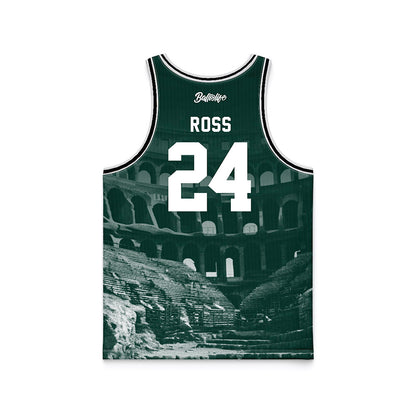 Michigan State - NCAA Women's Basketball : Lauren Ross - Ball is Life Basketball Jersey-1