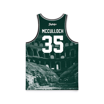 Michigan State - NCAA Men's Basketball : Jesse McCulloch - Ball is Life Basketball Jersey-1