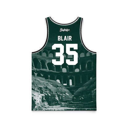Michigan State - NCAA Women's Basketball : Kennedy Blair - Ball is Life Basketball Jersey-1