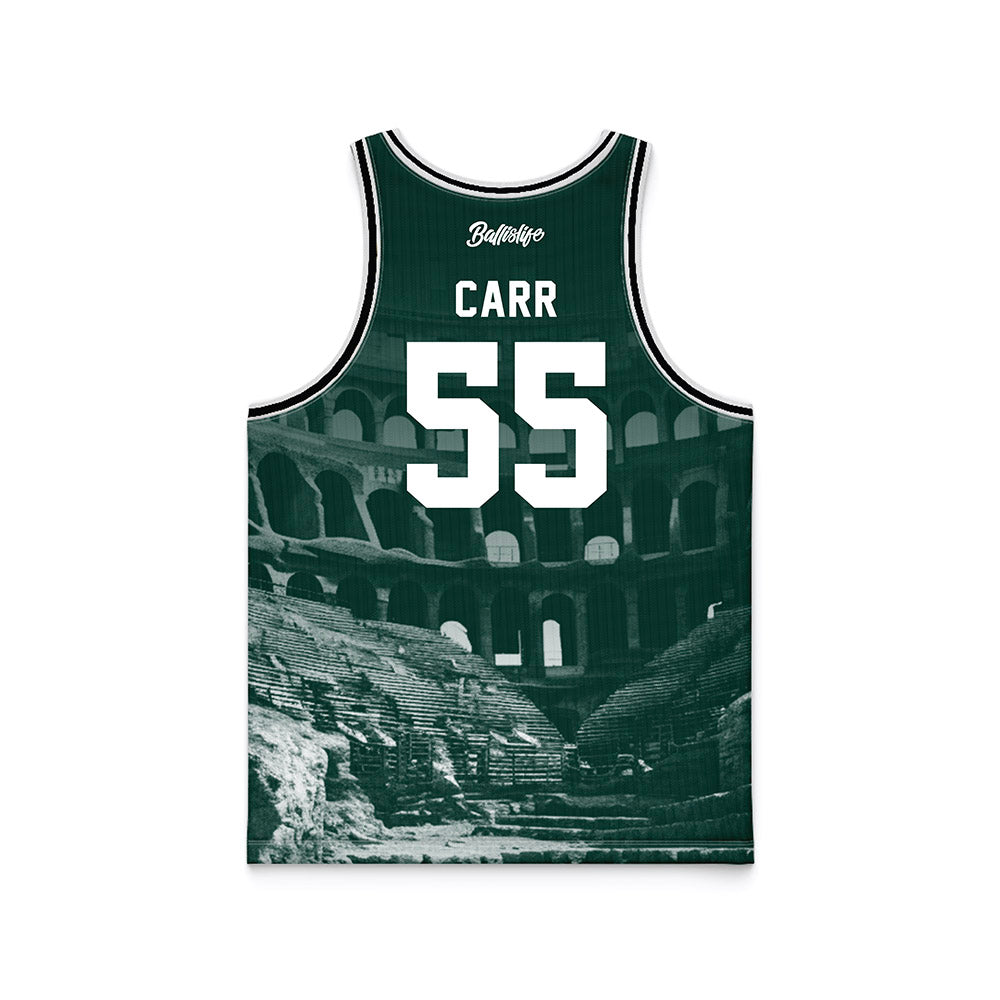 Michigan State - NCAA Men's Basketball : Coen Carr - Ball is Life Basketball Jersey-1