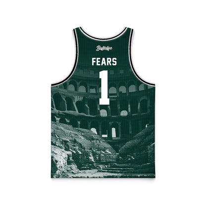 Michigan State - NCAA Men's Basketball : Jeremy Fears - Ball is Life Basketball Jersey-1
