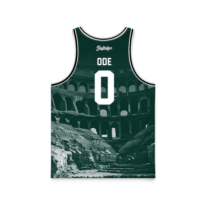 Michigan State - NCAA Women's Basketball : Jordan Ode - Ball is Life Basketball Jersey-1