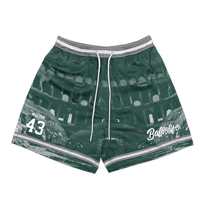 Michigan State - NCAA Men's Basketball : Colin Walton - Ball is Life Shorts-0