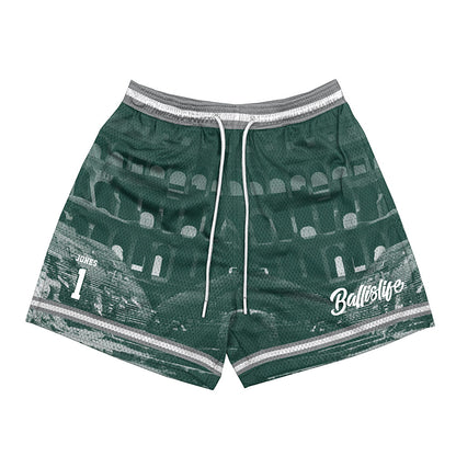 Michigan State - NCAA Women's Basketball : Rashunda Jones - Ball is Life Shorts-0