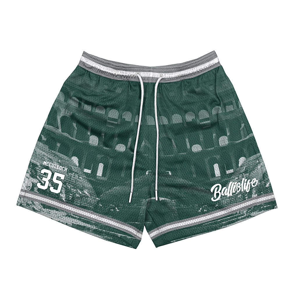 Michigan State - NCAA Men's Basketball : Jesse McCulloch - Ball is Life Shorts-0
