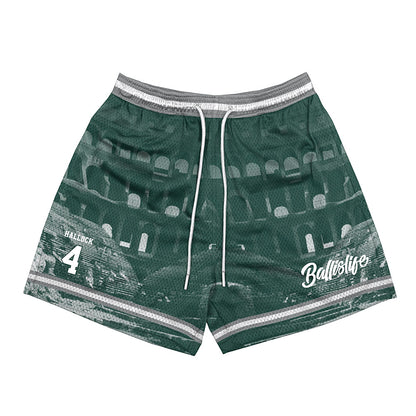 Michigan State - NCAA Women's Basketball : Theryn Hallock - Ball is Life Shorts-0