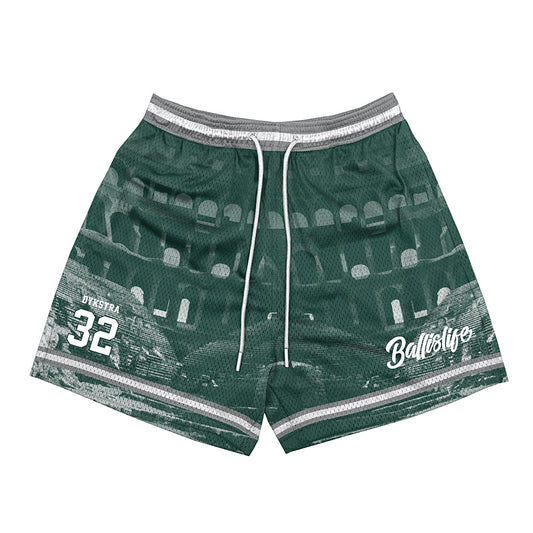 Michigan State - NCAA Women's Basketball : Marah Dykstra - Ball is Life Shorts-0