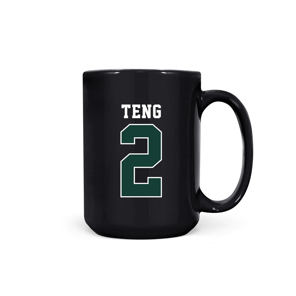 Michigan State - NCAA Men's Basketball : Kur Teng - Ball is Life Coffee Mug-0