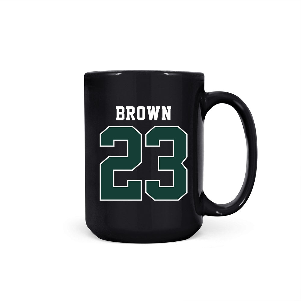 Michigan State - NCAA Women's Basketball : Jalyn Brown - Ball is Life Coffee Mug-0