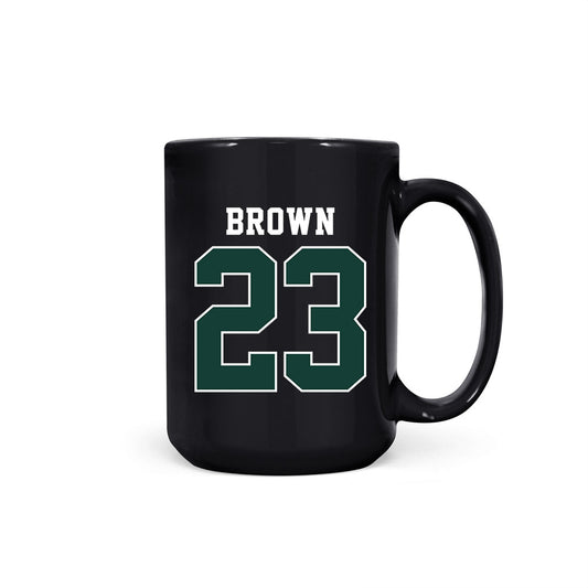 Michigan State - NCAA Women's Basketball : Jalyn Brown - Ball is Life Coffee Mug-0
